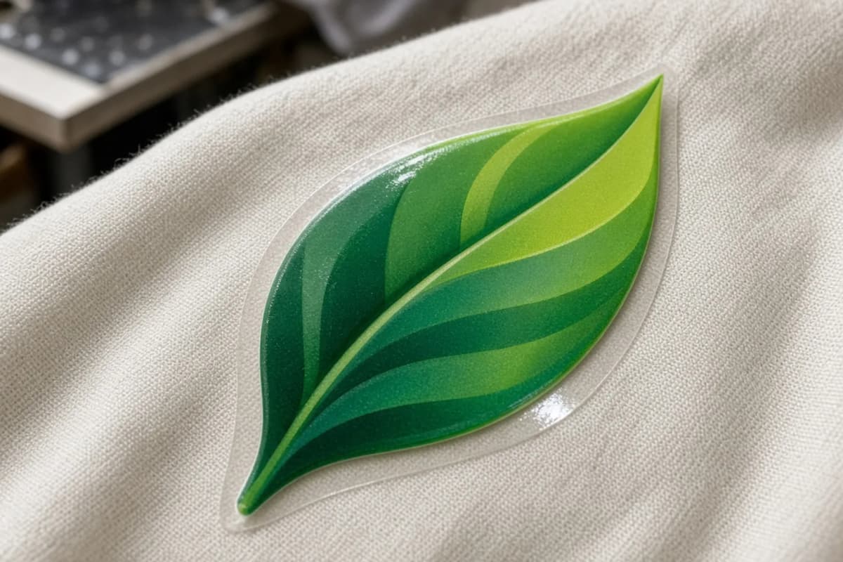 Detalle del estampado DTF sobre el tejido de una camiseta personalizada